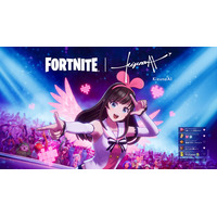 バーチャルタレントの先駆者「キズナアイ」が、フォートナイトに初登場！