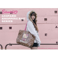 『Sanrio Leopard Shopping Bag Series』サンリオキャラクターズが、レオパード柄で登場！