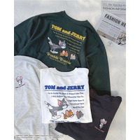 AS KNOW AS plusから『トムとジェリー』のスウェットが登場！