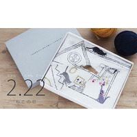 2月22日は猫の日！何気ない猫たちの日常を描いた新作ハンカチーフがCLASSICS the Small Luxuryより登場
