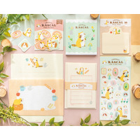 アニメーション『あらいぐまラスカル』を手描きタッチで表現した古川紙工が描く、やさしい日常。