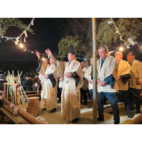 国指定重要無形民俗文化財「田遊び」が徳丸北野神社と赤塚諏訪神社で開催されます