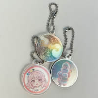 UP-Tから幻想的な輝きを放つホログラムアクリルキーホルダーが新登場！