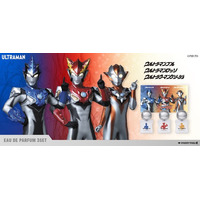 『ウルトラマンR/B』より、ロッソ、ブル、グリージョをイメージした香水のセットが登場！