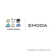 「EMODA (エモダ)」サンリオのキャラクターユニット「はぴだんぶい」とのコラボレーションアイテムを2月20日に発売