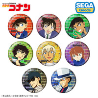 きらめくホログラム缶バッジの第一弾が登場！「名探偵コナン」セガ新作グッズ