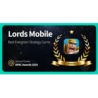 『ロードモバイル』が「Sensor Tower APAC Awards 2025」にて「Best Evergreen Strategy Game」を受賞！