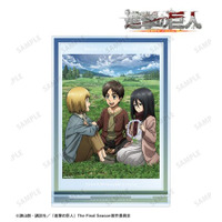 TVアニメ『進撃の巨人』の雑誌イラスト BIGアクリルスタンド、清書イラスト 缶バッジ2個セットなどの受注を開始！！アニメ・漫画のオリジナルグッズを販売する「AMNIBUS」にて