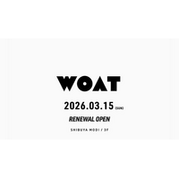 クリエイターグッズショップ「WOAT」、渋谷MODIに移転リニューアルオープン