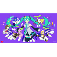 YouTubeロゴが3/9限定で『初音ミク』仕様に！ “ボカロ文化”特番にも出演！