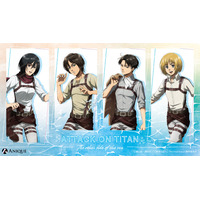 TVアニメ『進撃の巨人』より、【海を見に行こう】をテーマにした新規描き下ろし&冬野カモメ氏 描き起こしイラストのオリジナルグッズが「Aniqueショップ」にて販売決定！