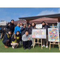 大阪・高槻市の大人気イベント“グルメピクニックフェス”にアーティストMUSASHIブースが登場