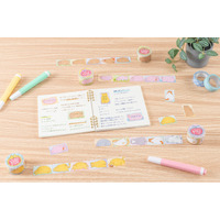 どうぶつたちの可愛さに癒される、おっきいあにまるのロール付箋を新発売