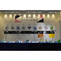 第38回「江戸切子新作展」を銀座で開催中 表現と職人の多様化と課題への取り組み