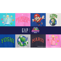 GapKids、映画『ザ・スーパーマリオギャラクシー・ムービー』とのキッズ・トドラー向けコレクションを4月6日(月)より発売