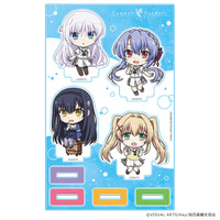 TVアニメ『Summer Pockets』アクリルキャラスタンド、ぷにこれ！アクリルフィギュア(スタンド付)、ダイカットステッカーの受注を開始しました！
