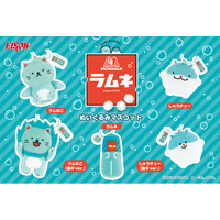 『森永ラムネ』の「ぬいぐるみマスコット」がカプセルトイで登場！