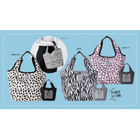 【紀ノ国屋】人気の「まとまる保冷バッグ」スモールサイズで、アニマル柄がでた！３色展開で新登場！