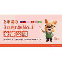 ポケモンカード、UHA味覚糖、AQUALABEL──Shopee Japan、東南アジア・中南米6市場の3月売れ筋商品を公開