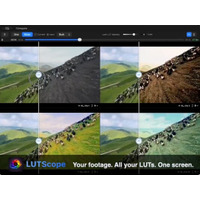 カラリストのLUT選定時間を大幅削減！macOSアプリ「LUTScope」登場 ～20種類のLUTの同時比較、Input／Lookの2段階パイプラインなどの機能を備えたLUT評価に特化した専用ツール～