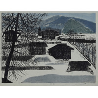 【岐阜県飛騨市】郷土と土着、似て非なる飛騨出身の美術家２名の展覧会を同時開催「袖垣治彦　木版画展(第I期)　～飛騨の山々、渓流、高原を彫る～」 /「土着との出会い―蒲雄二の還る処」