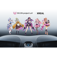 バーチャル空間で活躍するアイドル「SO.ON project LaV」がXREALアンバサダーに就任