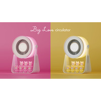 推しを飾って、推し色にかがやく。飾る・光る・送風、三役こなす“推し活”サーキュレーター