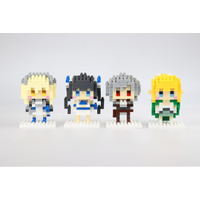 アニメ『ダンジョンに出会いを求めるのは間違っているだろうか』がミタクルブロックに！ベル・ヘスティア・アイズ・リューの4キャラクターがブロックフィギュアで立体化