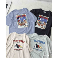 『 AS KNOW AS plus（アズノゥアズ プラス） 』より、『 Disney 』の限定デザインTシャツが登場♪