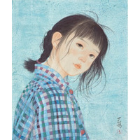 日本画家・王培（わん・ぺい）、新作展「天辺」を銀座・ナカジマアートで開催――母のまなざしで描く、子どもたちの凛とした姿
