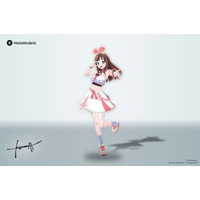 キズナアイ新曲「KAMACHO」で披露した「KAMATTE AI」衣装のデジタルフィギュアが3Dビューワーアプリ「ホロモデル」に登場