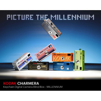 KODAK CHARMERAシリーズ 第2弾「 KODAK CHARMERA Keychain Digital Camera Blind Box - MILLENNIUM 」発売