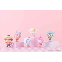 『SONIC & FRIENDS』と「サンリオキャラクターズ」のコラボに新商品登場！『SONIC & FRIENDS』マスコットシリーズにシルバー、チャオ、ルージュが仲間入り