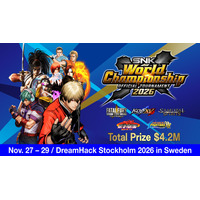 賞金総額＄4,200,000！ SNK格闘ゲームの世界大会「SNK World Championship 2026 Finals」を 2026年11月27日～29日にスウェーデン・ストックホルムで開催