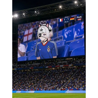 AI創作プラットフォーム「PixAI」、サッカースタジアムの大型ビジョンにキャラクターを登場させる生成ツールを公開