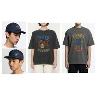 環境配慮素材のデニムキャップとデザイン性の高いヴィンテージTシャツ 全4アイテム