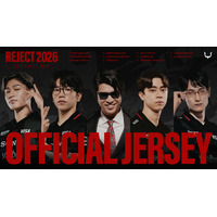 eスポーツチーム「REJECT」、全部門ユニフォームの第2弾受注販売を開始