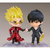 『トライガン・マキシマム』より、「ヴァッシュ・ザ・スタンピード」「ニコラス・D・ウルフウッド」がねんどろいどで登場。あみあみにて、それぞれ予約受付中。