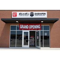 Happinet America Inc.運営の『GASHAPON BANDAI Official Shop US H-Mart Plaza Haltom City』テキサス州14号店がオープン！