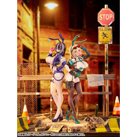 CheLA77先生のオリジナルキャラ「バニーポリス01」「バニーポリス02」がフィギュアで登場。あみあみにて、それぞれ予約受付中。
