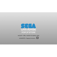 フラッグシップオーケストラ、渋谷パルコにて「SEGA UNIVERSE POPUP STORE」を2026年8月7日（金）より2026年8月30日（日）まで期間限定でオープン！
