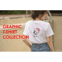 「ミッキーマウス」と「LIFE」のグラフィックTシャツコレクションが登場。