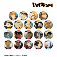 アニメ「ハイキュー!!」のトレーディング場面写缶バッジ、トレーディング場面写L判カード、横断幕マルチデスクマットの受注を開始！！アニメ・漫画のオリジナルグッズを販売する「AMNIBUS」にて