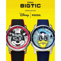 ディズニー × フォッシル、限定コレクション「Disney | Fossil BIG TIC」を発売