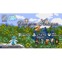 1990年代16bit風のグラフィックとサウンドで彩られた2DダンジョンRPG 『Dungeon Antiqua 2』コンソール版、本日配信！