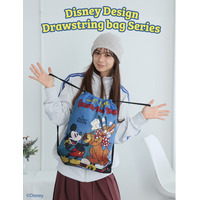レトロポップなヴィンテージアートが可愛い！「ディズニー」デザインのナップサックシリーズが新登場！