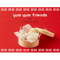 【OPAQUE.CLIP】SNSで「可愛すぎる」と大バズり！今話題の「yum yum friends」との初コラボレーション9月10日（木）から一部店舗およびオンラインストアにて発売