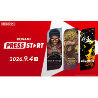 KONAMIの公式情報番組「KONAMI PRESS START」にて最新情報を発表！