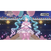 「初音ミク」VRChatオリジナルアイテム販売開始　Gugenka主催「夜空プログラム」と連動したVRChat企画を展開