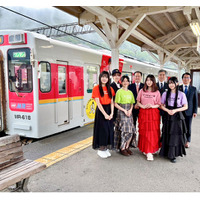 松浦鉄道 有田駅に人気声優、集合！佐賀、長崎をはじめ各地が舞台となるアニメ「てつりょー！meet with 鉄道むすめ」記者発表会実施！！